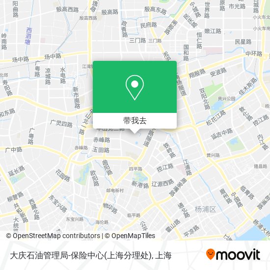 大庆石油管理局-保险中心(上海分理处)地图