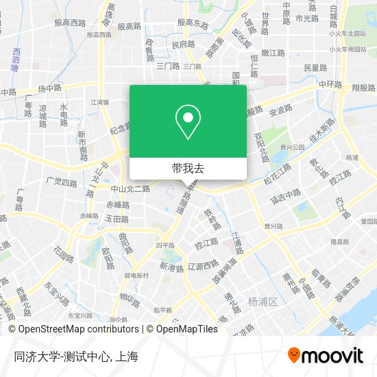 同济大学-测试中心地图