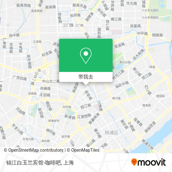 锦江白玉兰宾馆-咖啡吧地图