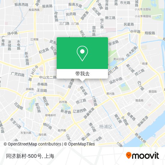 同济新村-500号地图
