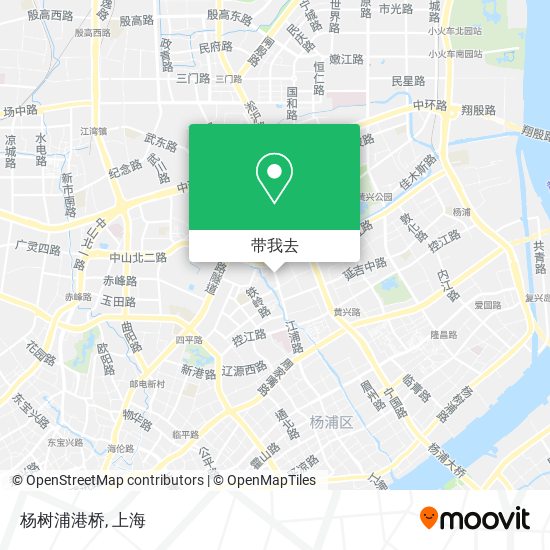 杨树浦港桥地图