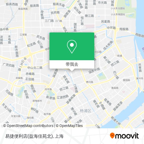 易捷便利店(益海佳苑北)地图