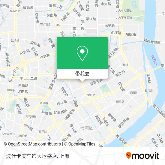 波仕卡美车饰大运盛店地图