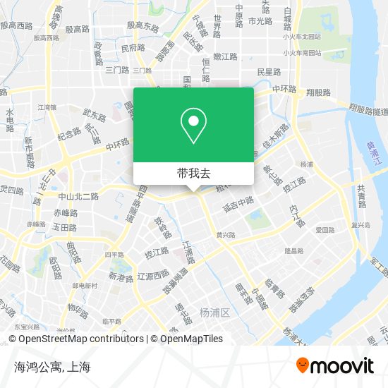 海鸿公寓地图
