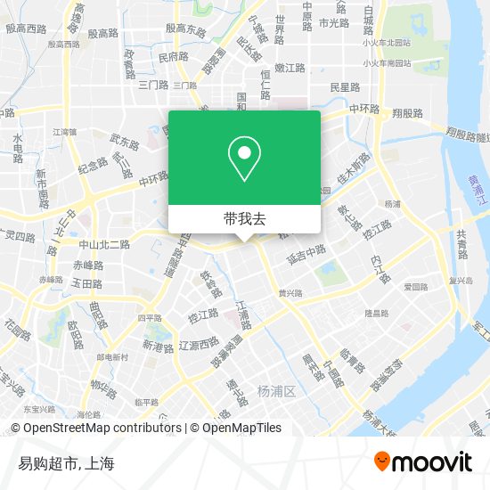 易购超市地图