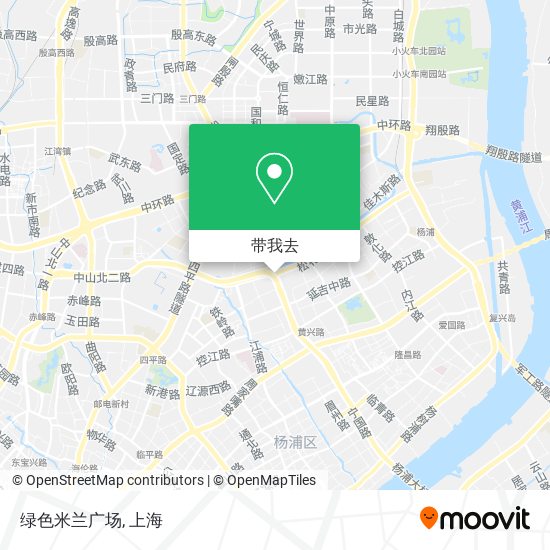 绿色米兰广场地图