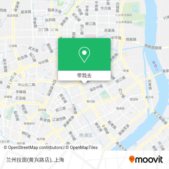 兰州拉面(黄兴路店)地图