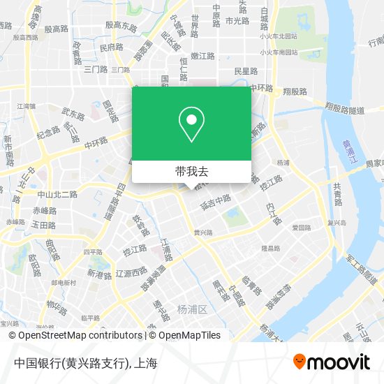 中国银行(黄兴路支行)地图