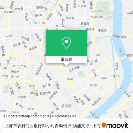 上海市农村商业银行24小时自助银行(杨浦支行)地图