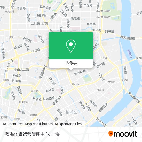 蓝海传媒运营管理中心地图