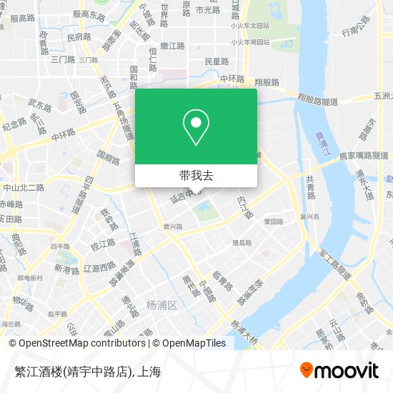 繁江酒楼(靖宇中路店)地图