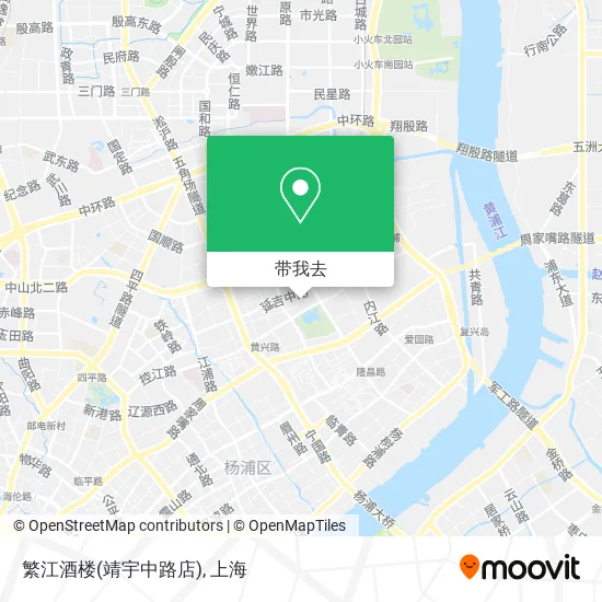 繁江酒楼(靖宇中路店)地图