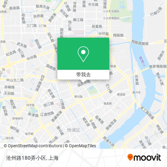 沧州路180弄小区地图