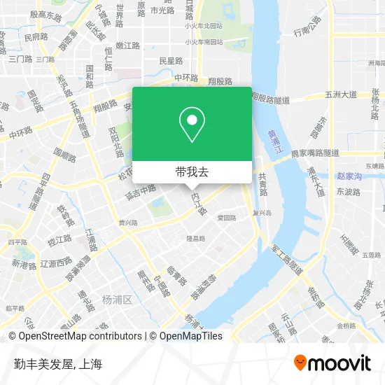 勤丰美发屋地图