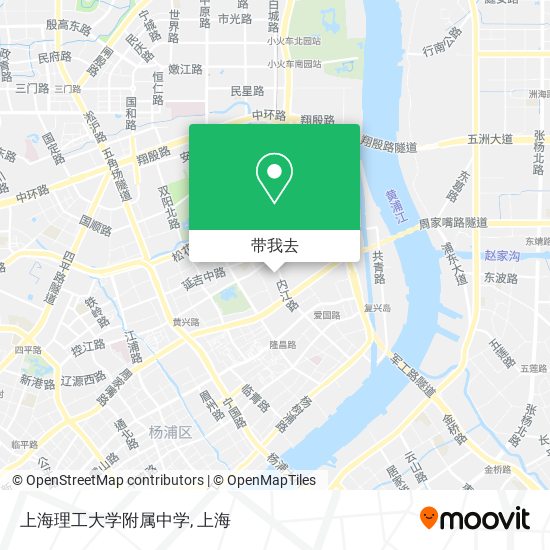 上海理工大学附属中学地图