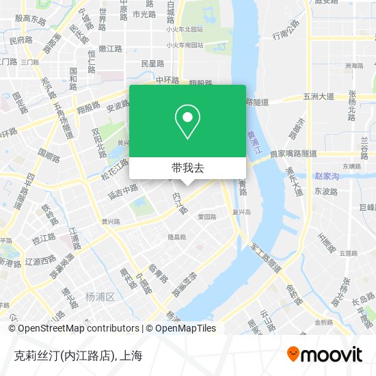 克莉丝汀(内江路店)地图