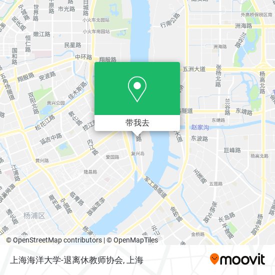 上海海洋大学-退离休教师协会地图