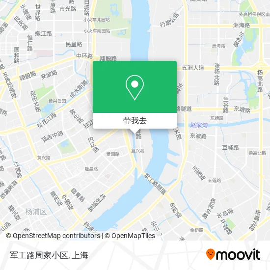 军工路周家小区地图