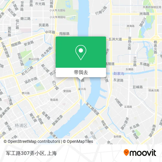 军工路307弄小区地图