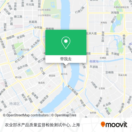 农业部水产品质量监督检验测试中心地图