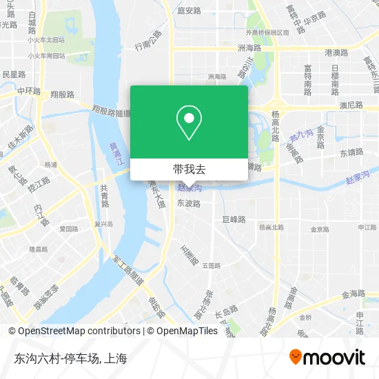 东沟六村-停车场地图