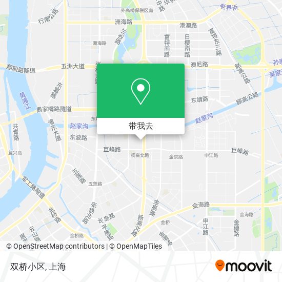 双桥小区地图