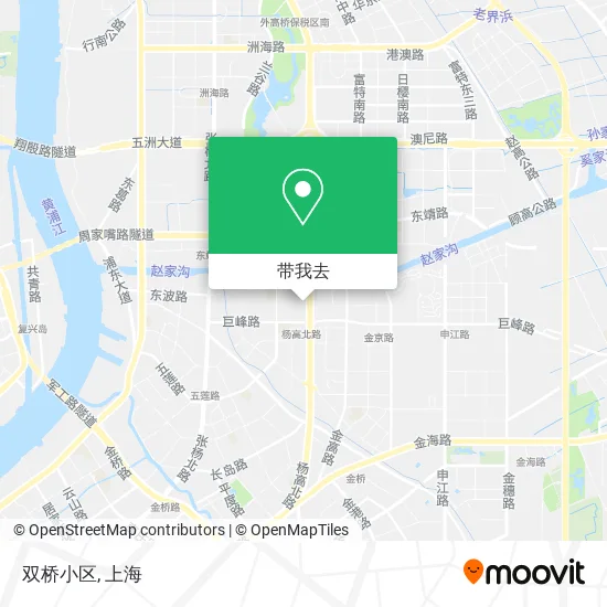 双桥小区地图