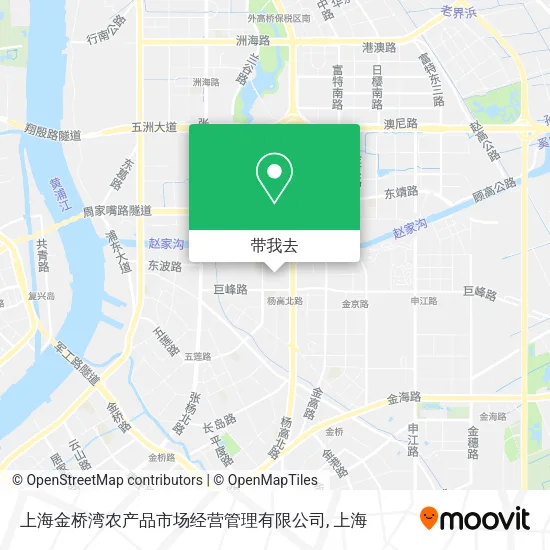 上海金桥湾农产品市场经营管理有限公司地图