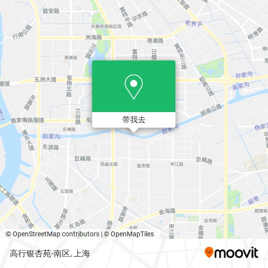 高行银杏苑-南区地图