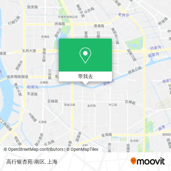 高行银杏苑-南区地图