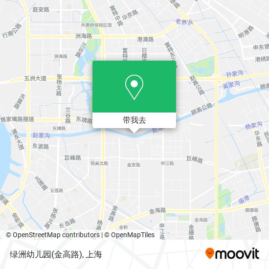 绿洲幼儿园(金高路)地图