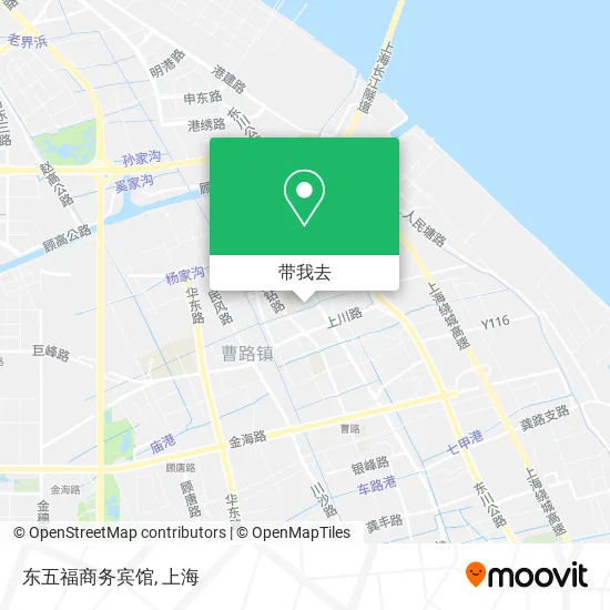 东五福商务宾馆地图