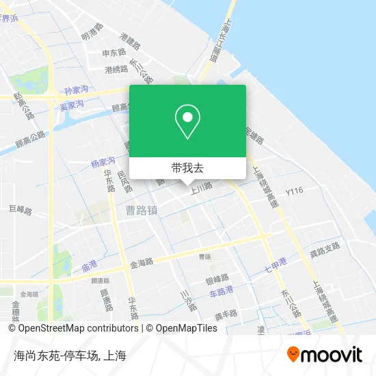 海尚东苑-停车场地图