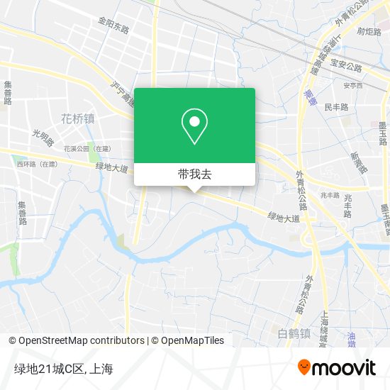 绿地21城C区地图