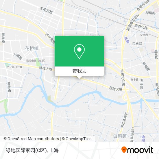 绿地国际家园(C区)地图