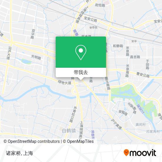 诸家桥地图