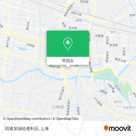 四通加油站便利店地图