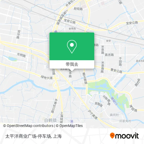 太平洋商业广场-停车场地图