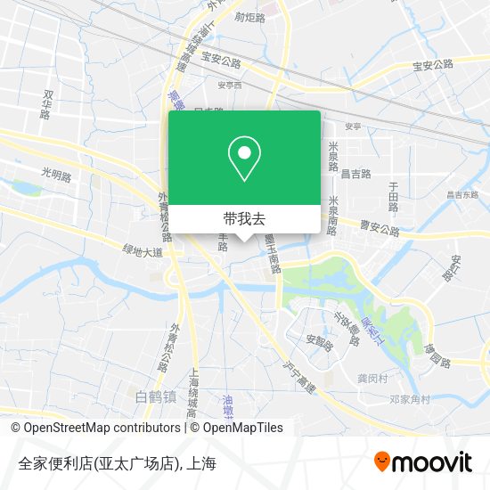 全家便利店(亚太广场店)地图