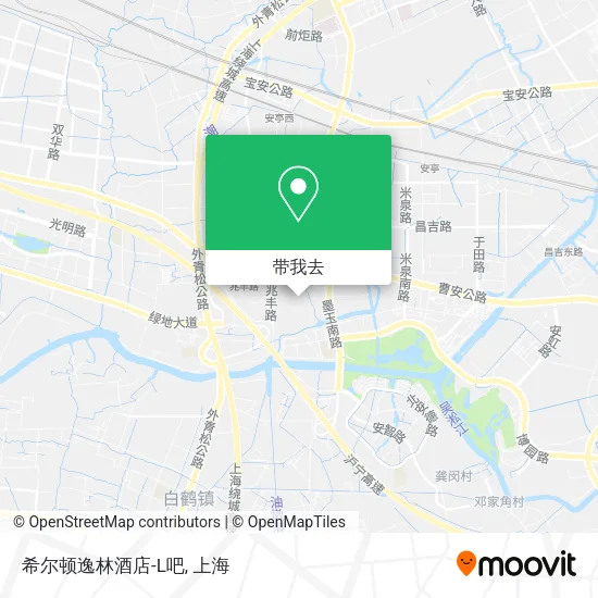 希尔顿逸林酒店-L吧地图