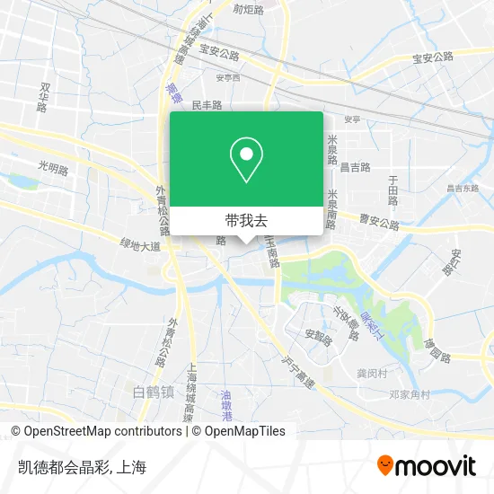 凯德都会晶彩地图