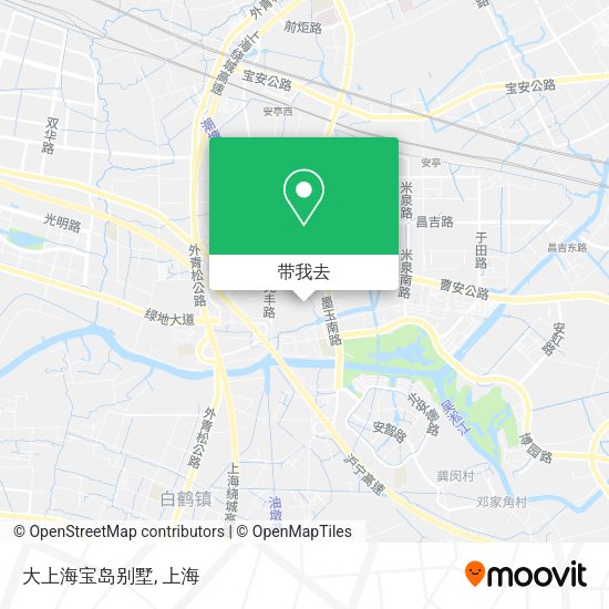 大上海宝岛别墅地图