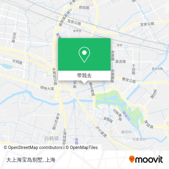 大上海宝岛别墅地图
