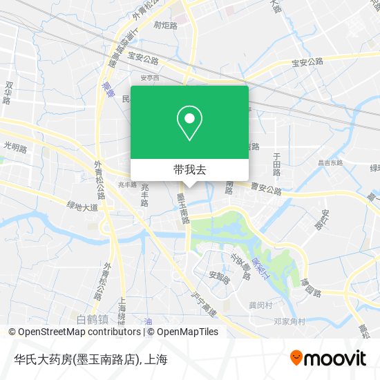 华氏大药房(墨玉南路店)地图