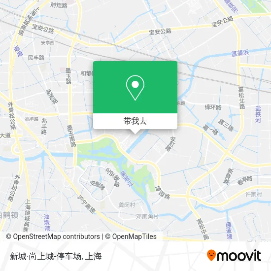 新城·尚上城-停车场地图