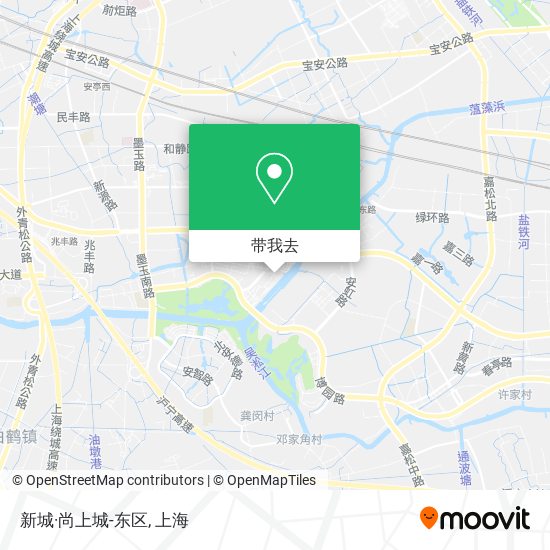 新城·尚上城-东区地图