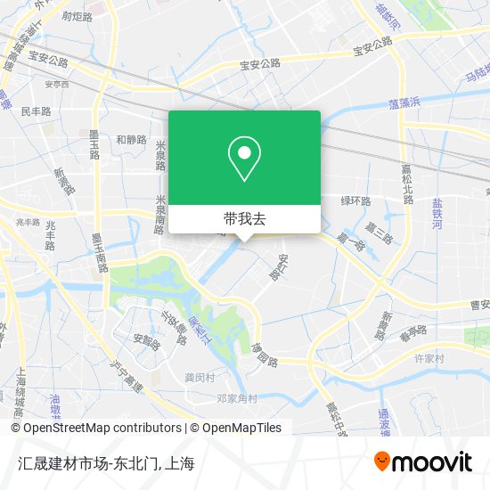 汇晟建材市场-东北门地图