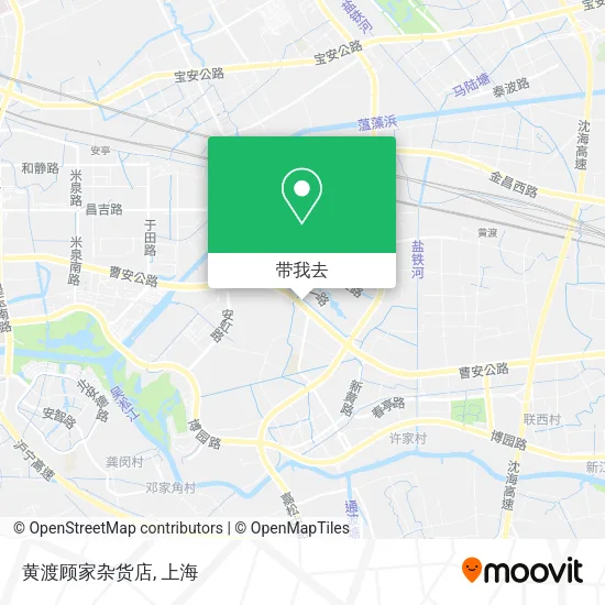 黄渡顾家杂货店地图