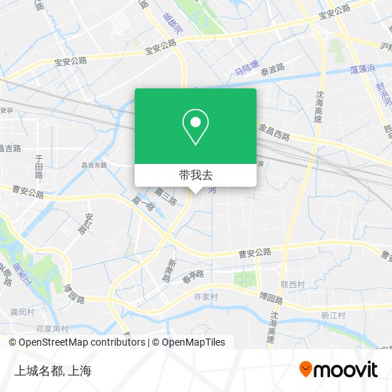 上城名都地图