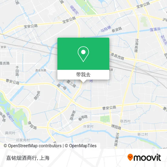 嘉铭烟酒商行地图